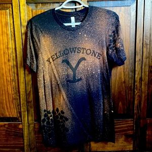 Bleached Yellowstone tee